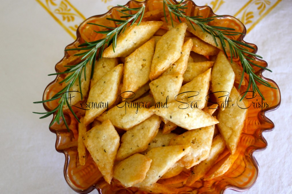 rosemary gruyere crisps