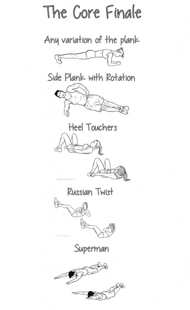 Core, workout, exercise, fitness