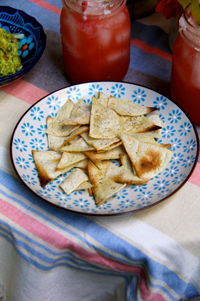 homemade tortilla chips 