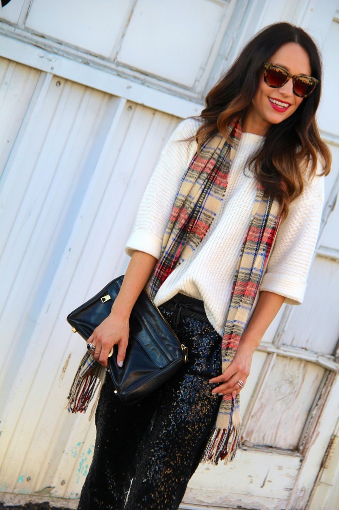 tartan scarf