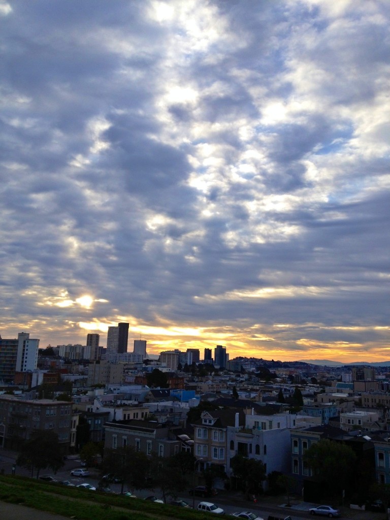 san francisco sun rise 