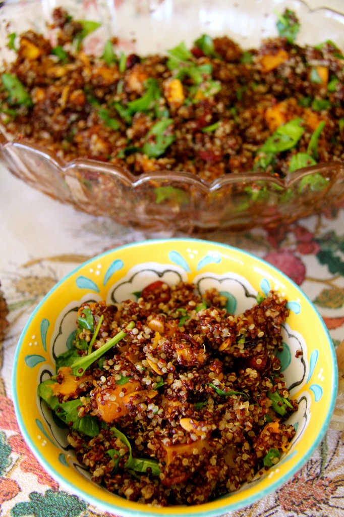 quinoa and butternut squash salad 