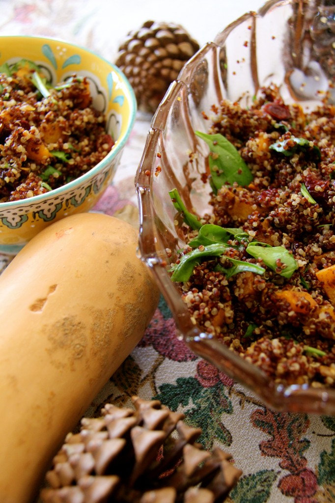 quinoa butternut squash salad 