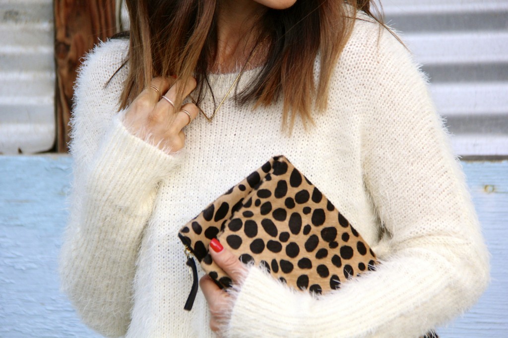 leopard clutch 