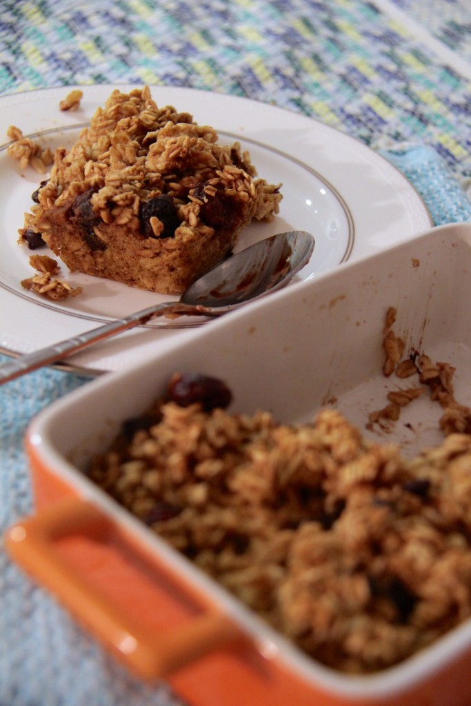 pumpkin oatmeal breakfast bake 