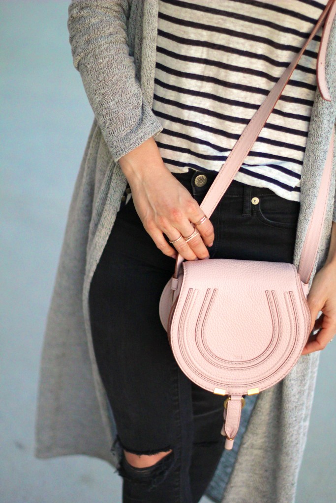 chloe marcia bag light pink