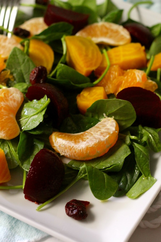 beet and tangerine salad 