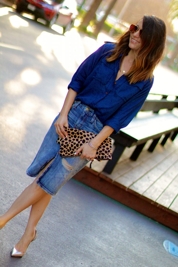 denim skirt, denim on denim, itsy bitsy indulgences 