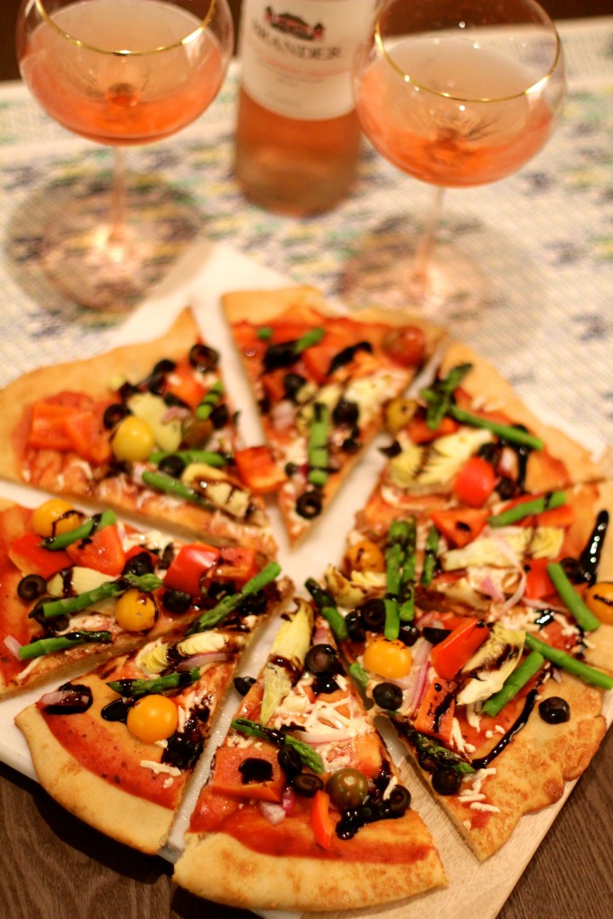 gluten free, vegan, pizza, wine, date night 