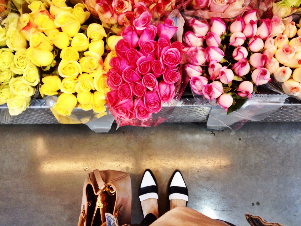 flowers and mules