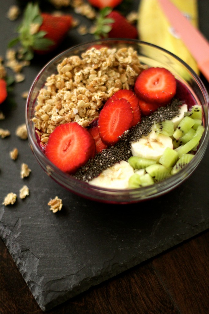 pitaya bowl, healthy living, gluten free