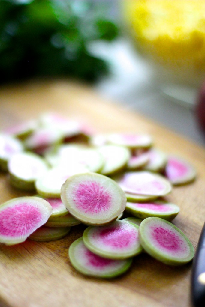 watermelon radishes 