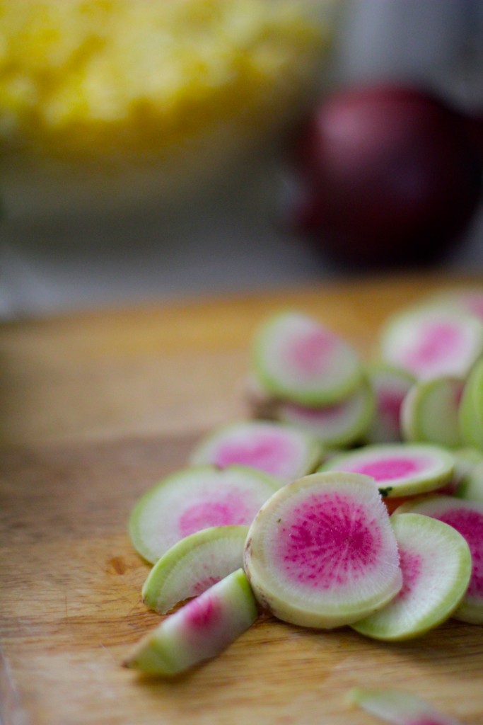 watermelon radishes 