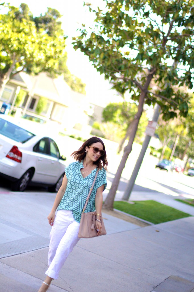 white distressed denim, itsy bitsy indulgences 