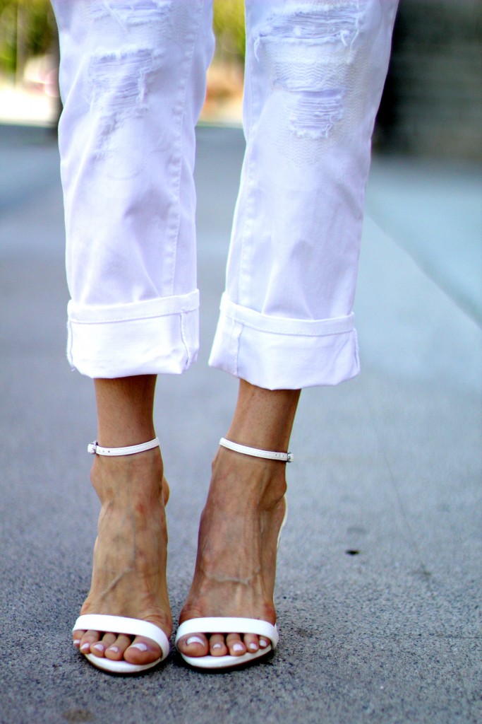 white steve madden sandals, itsy bitsy indulgences 