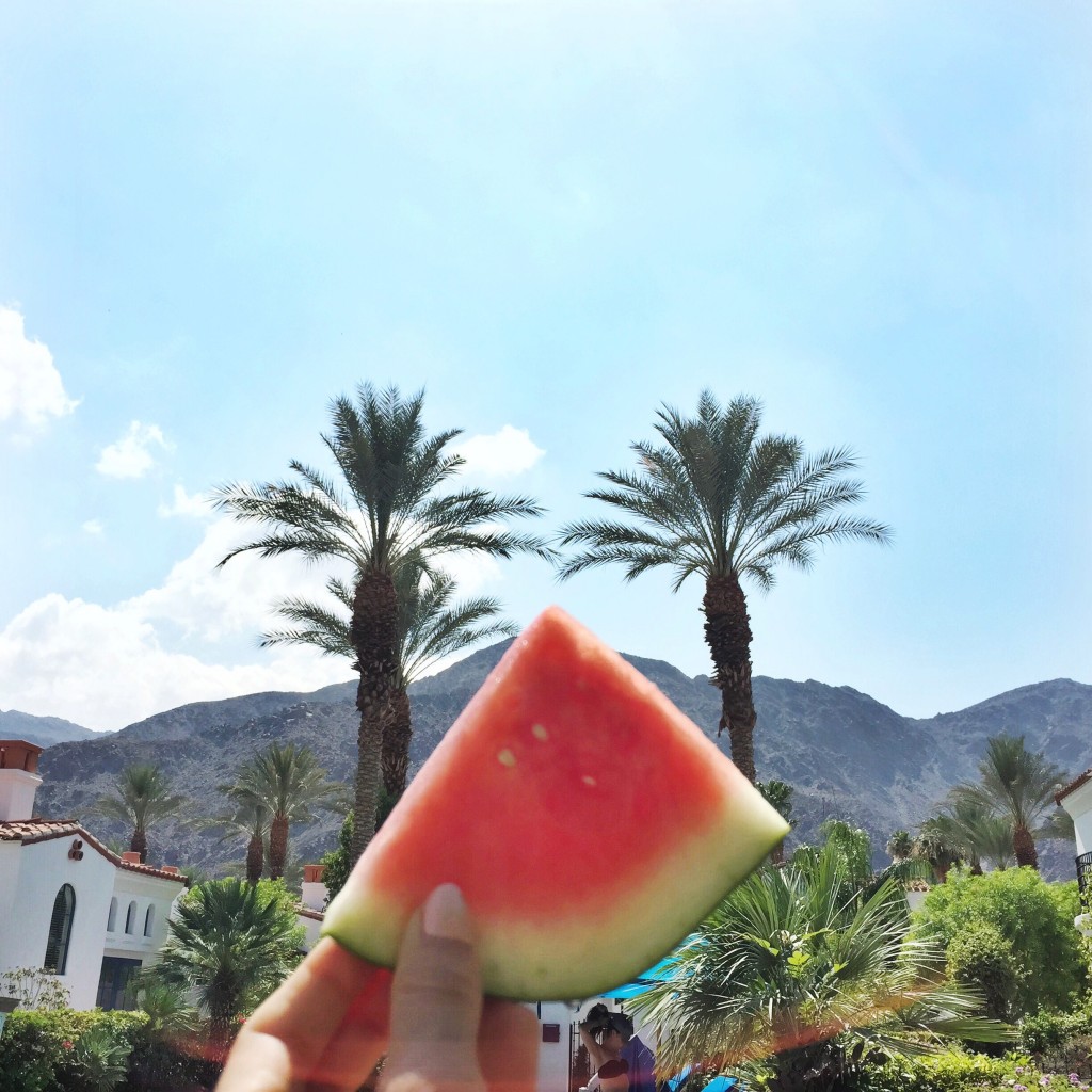 Watermelon cooler, itsy bitsy indulgences 