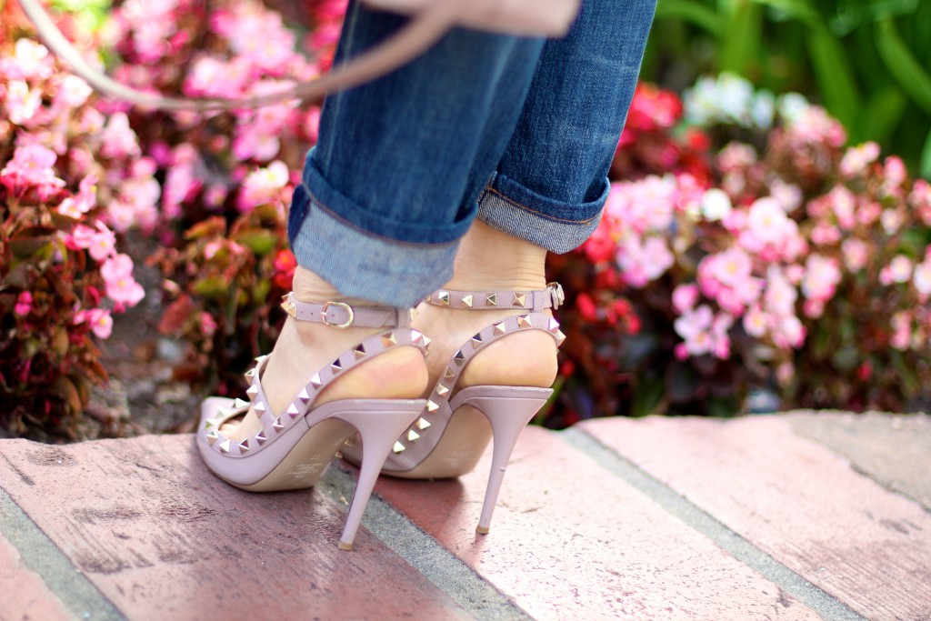 rockstud Valentino heels // itsy bitsy indulgences 