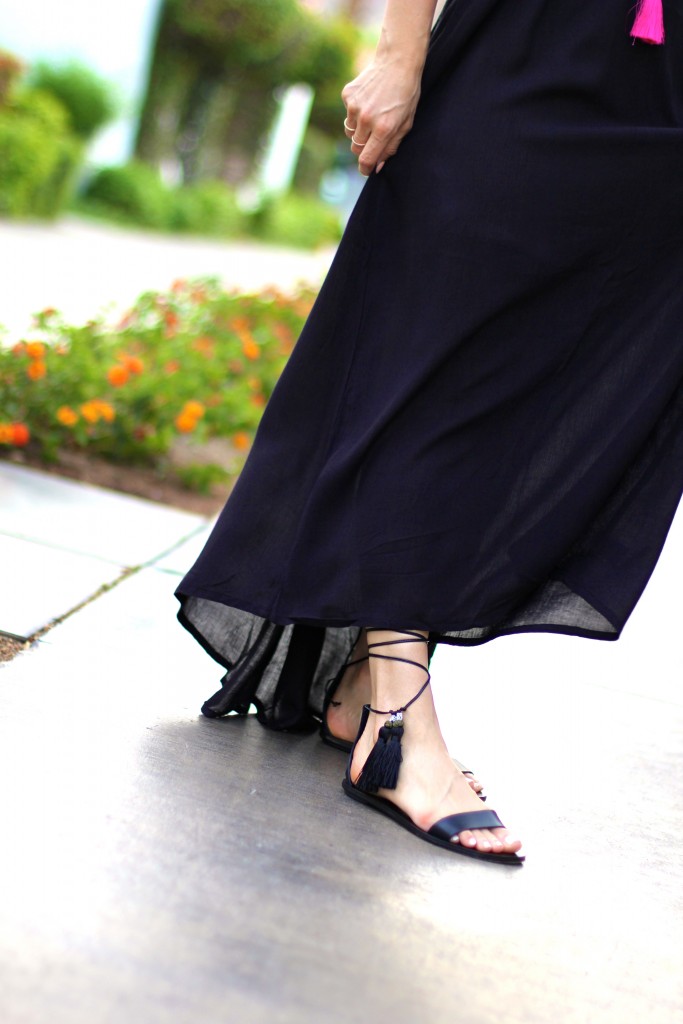 j.crew tassel sandals, itsy bitsy indulgences 