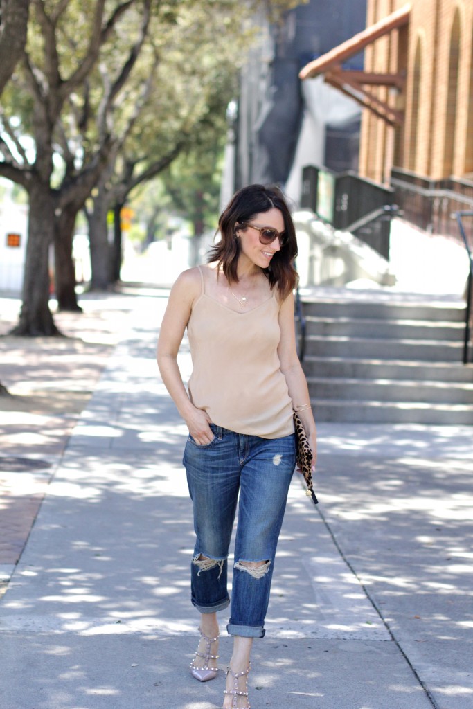 distressed boyfriend jeans, itsy bitsy indulgences 