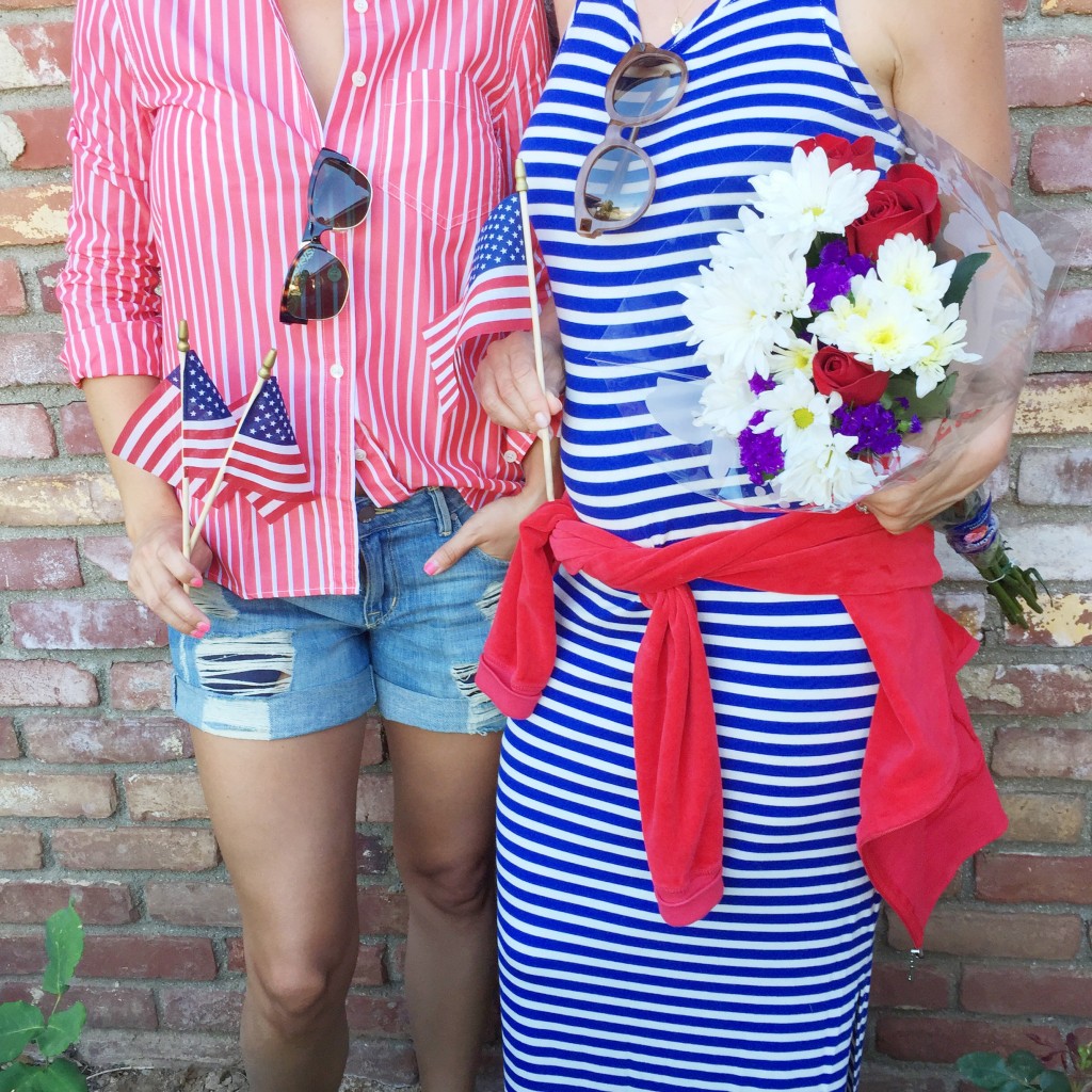 red, white, and blue ensemble, itsy bitsy indulgences 