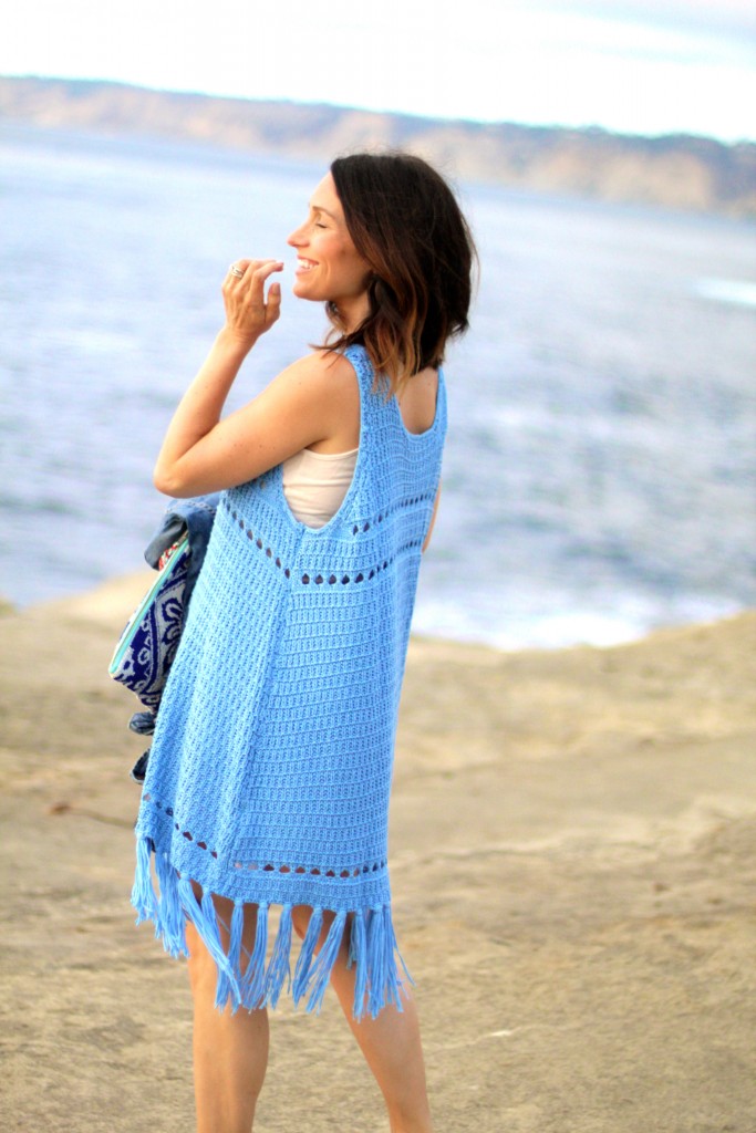 crochet dress, itsy bitsy indulgences 