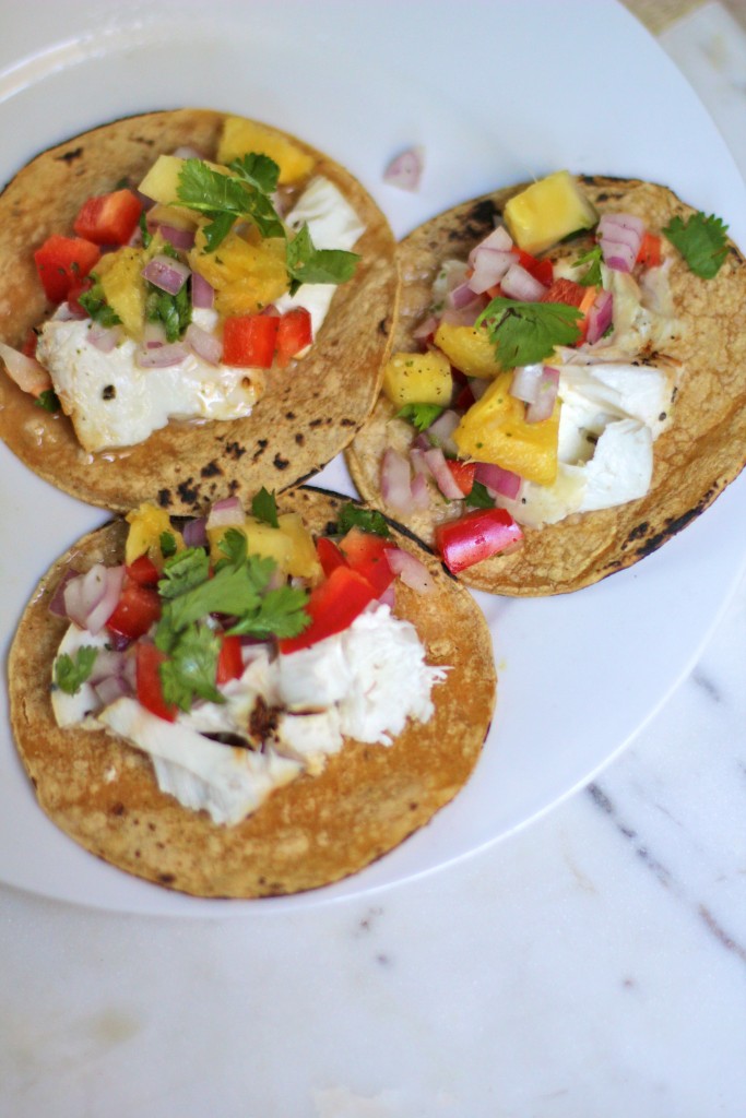 halibut fish tacos, itsy bitsy indulgences 