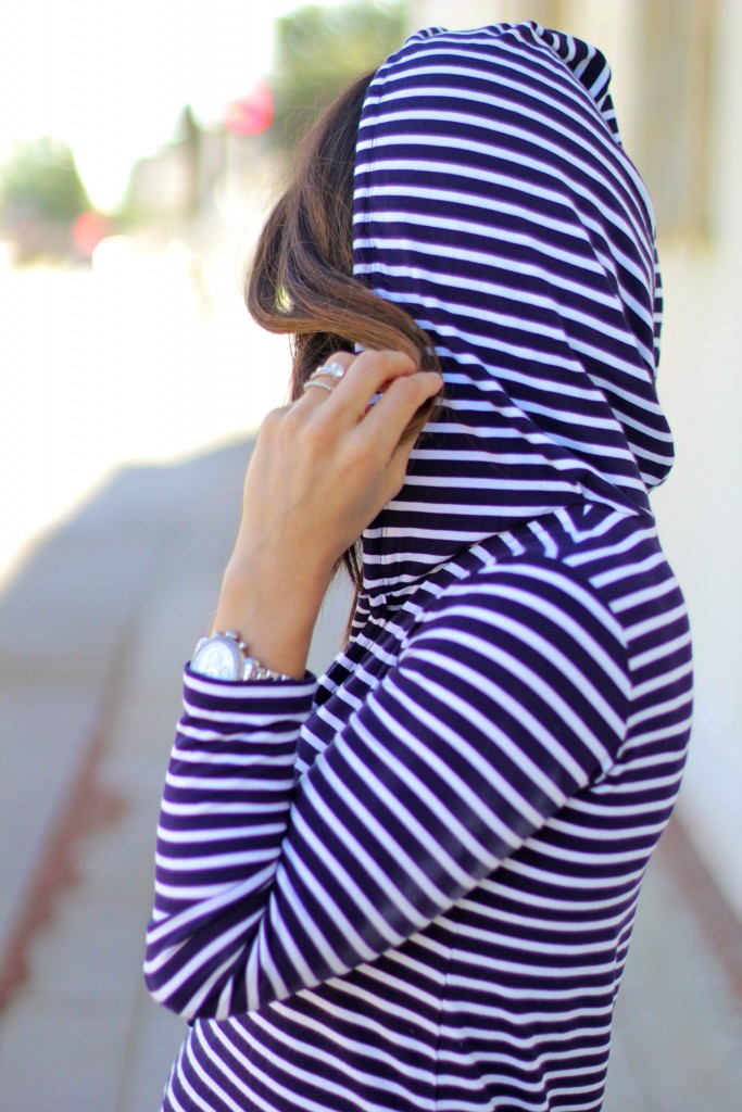 hooded dress, itsy bitsy indulgences 