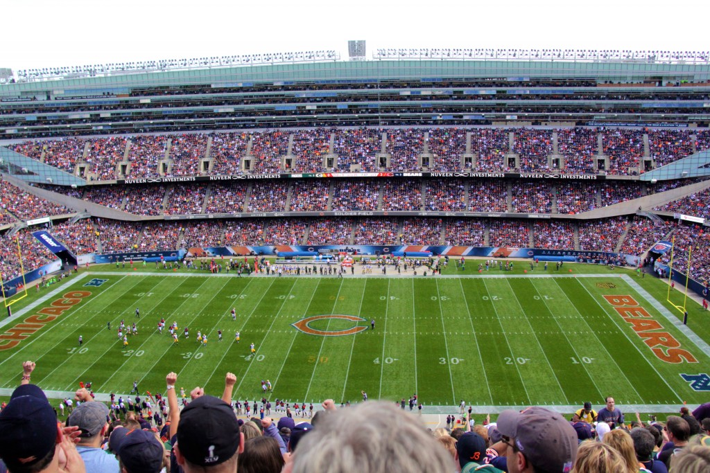 Soldier Field, itsy bitsy indulgences 