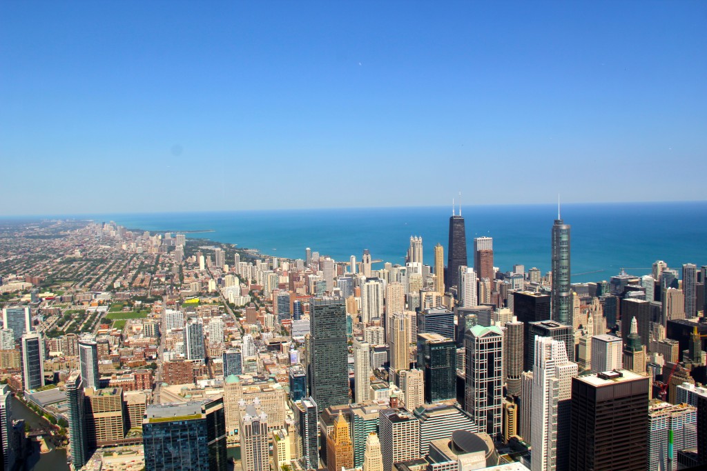 View from the Willis Tower, Itsy Bitsy Indulgences