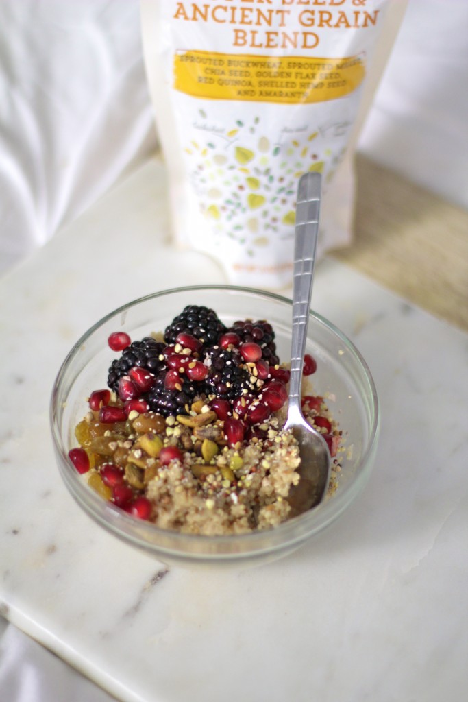 quinoa breakfast bowl, gluten free, dairy free, itsy bitsy indulgences 