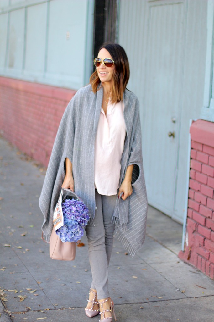 blush and grey on grey, itsy bitsy indulgences 