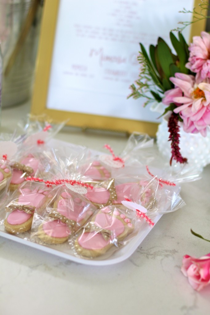 tiny feet cookies, baby shower, itsy bitsy indulgences 