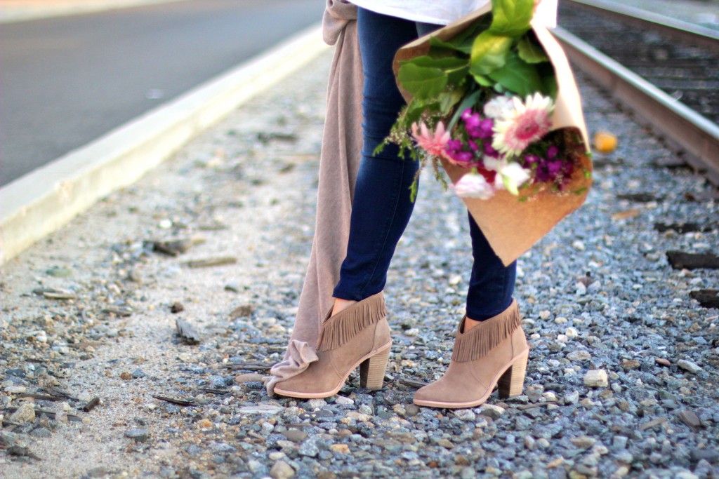 joie fringe booties, itsy bitsy indulgences 