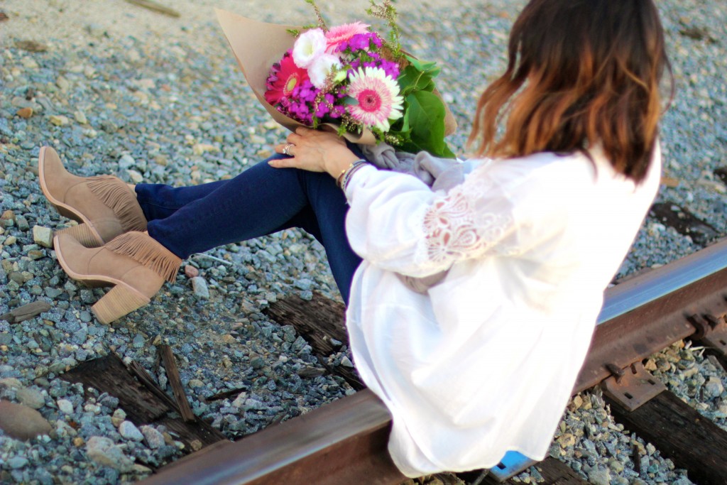 fringe booties, itsy bitsy indulgences 