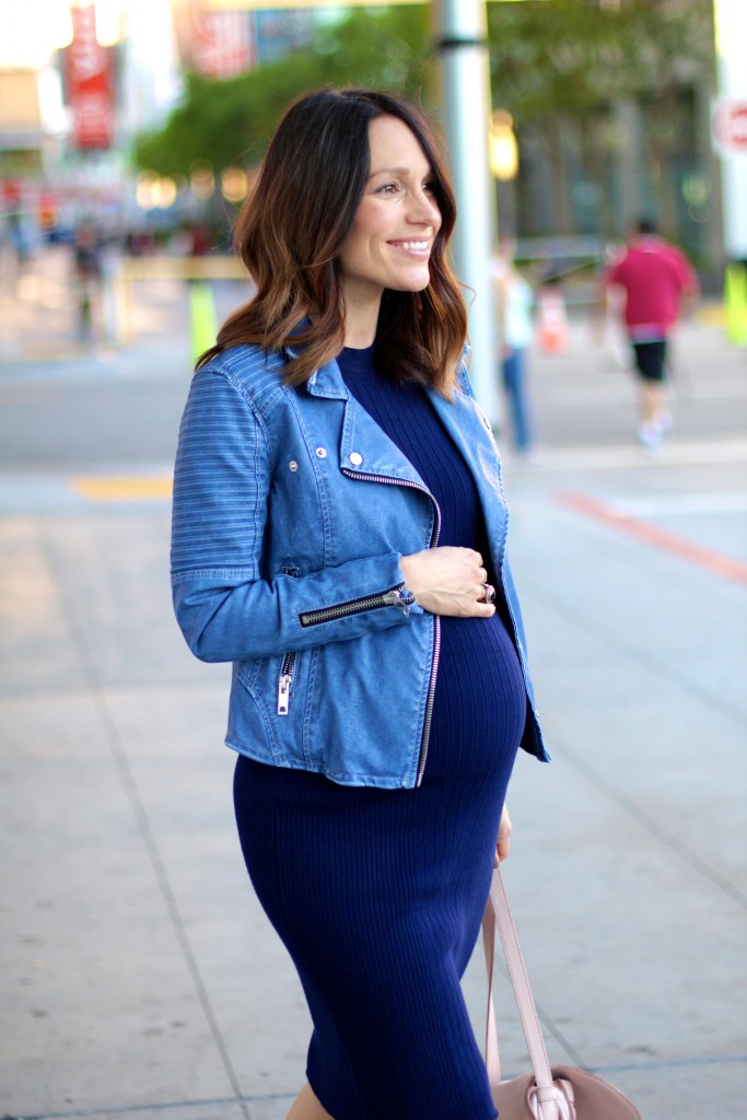 baby bump style, shades of blue, itsy bitsy indulgences 