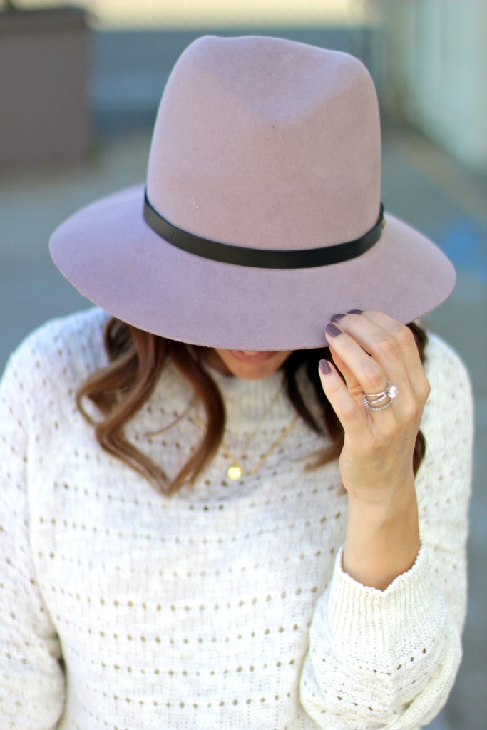 pink fedora, itsy bitsy indulgences 