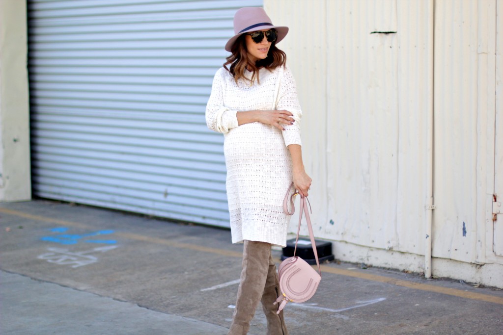 off white sweater dress, itsy bitsy indulgences 