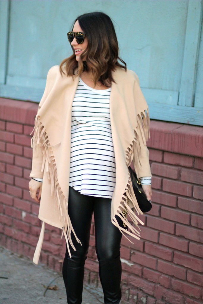 fringe and stripes, baby bump, itsy bitsy indulgences 