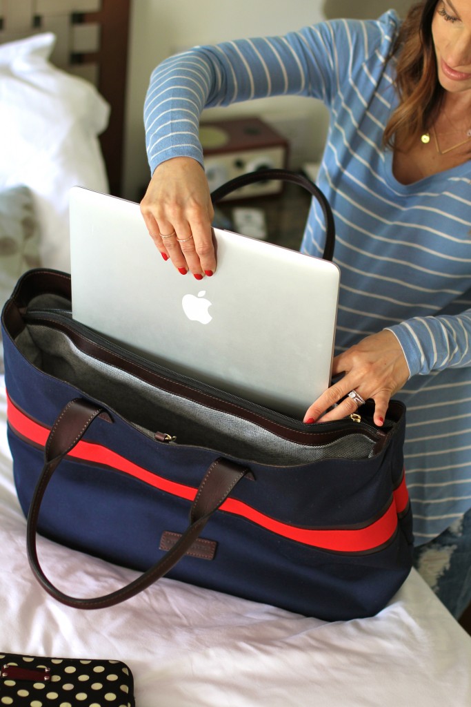 weekend packing with dooney and bourke, itsy bitsy indulgences 