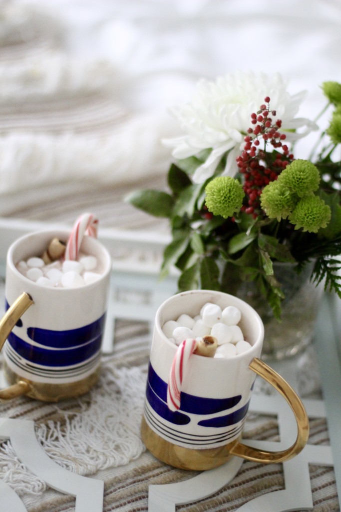 Christmas hot coco, itsy bitsy indulgences 