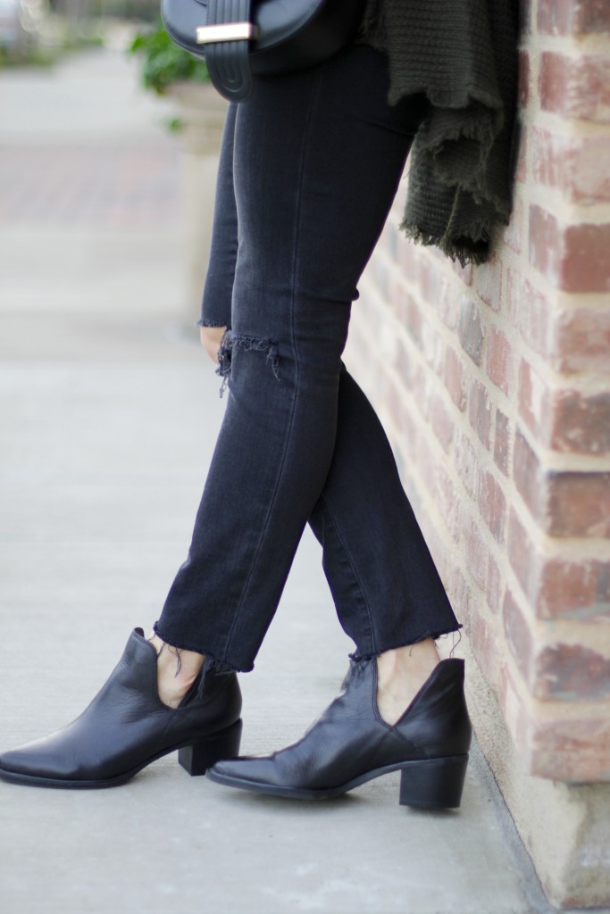 side slit booties, itsy bitsy indulgences 