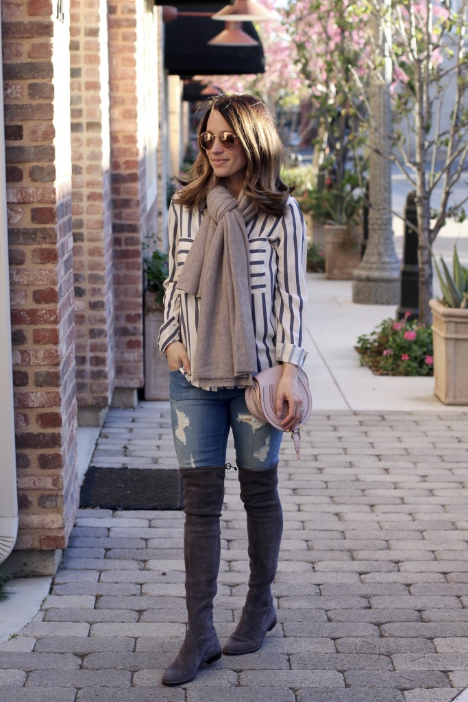 distressed denim, itsy bitsy indulgences 