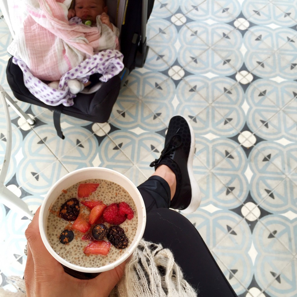 cafe gratitude, chia pudding, itsy itsy indulgences 