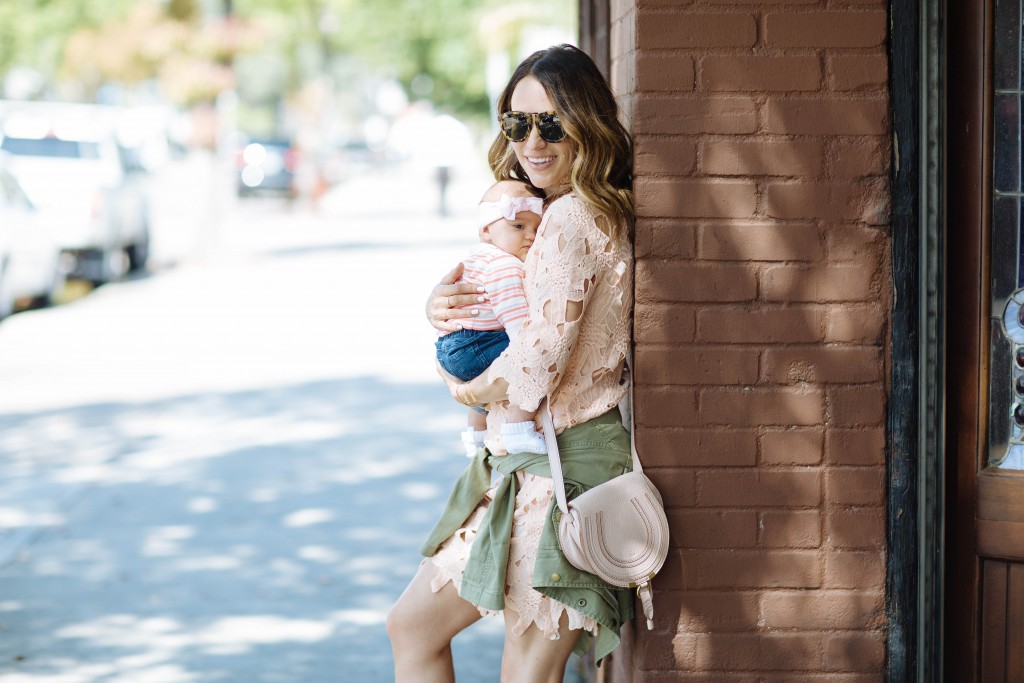 pink lace dress, itsy itsy indulgences 