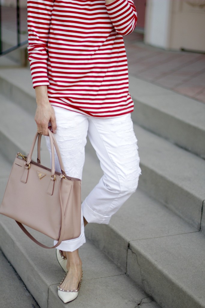 distressed white jeans, itsy bitsy indulgences