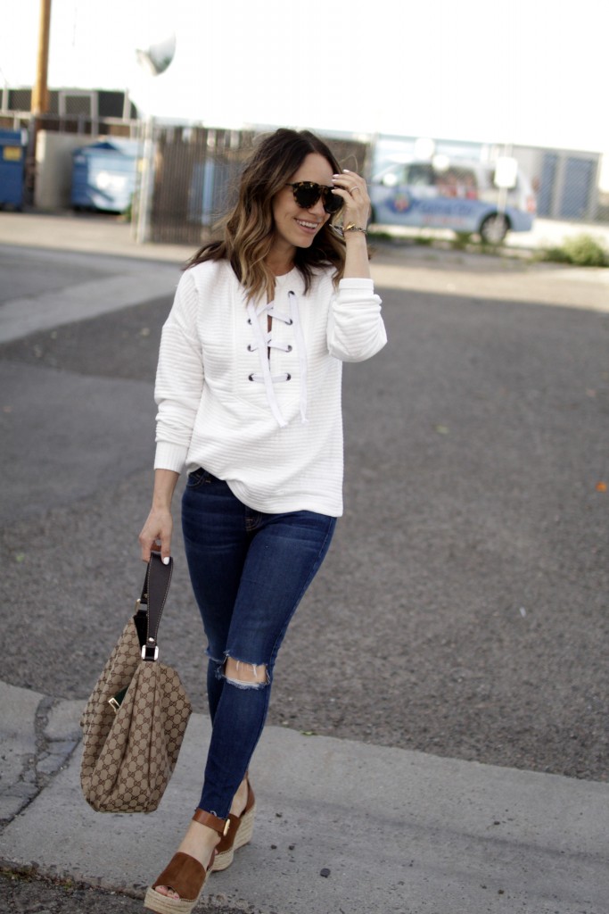 sweater and jeans, itsy bitsy indulgences 