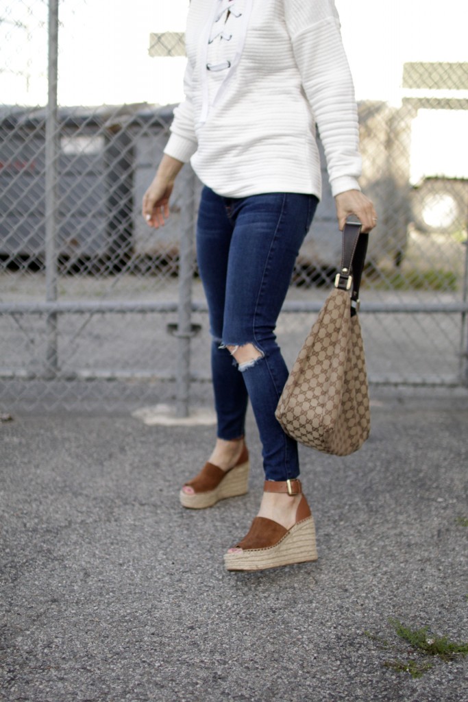 marc fisher wedges, itsy bitsy indulgences 