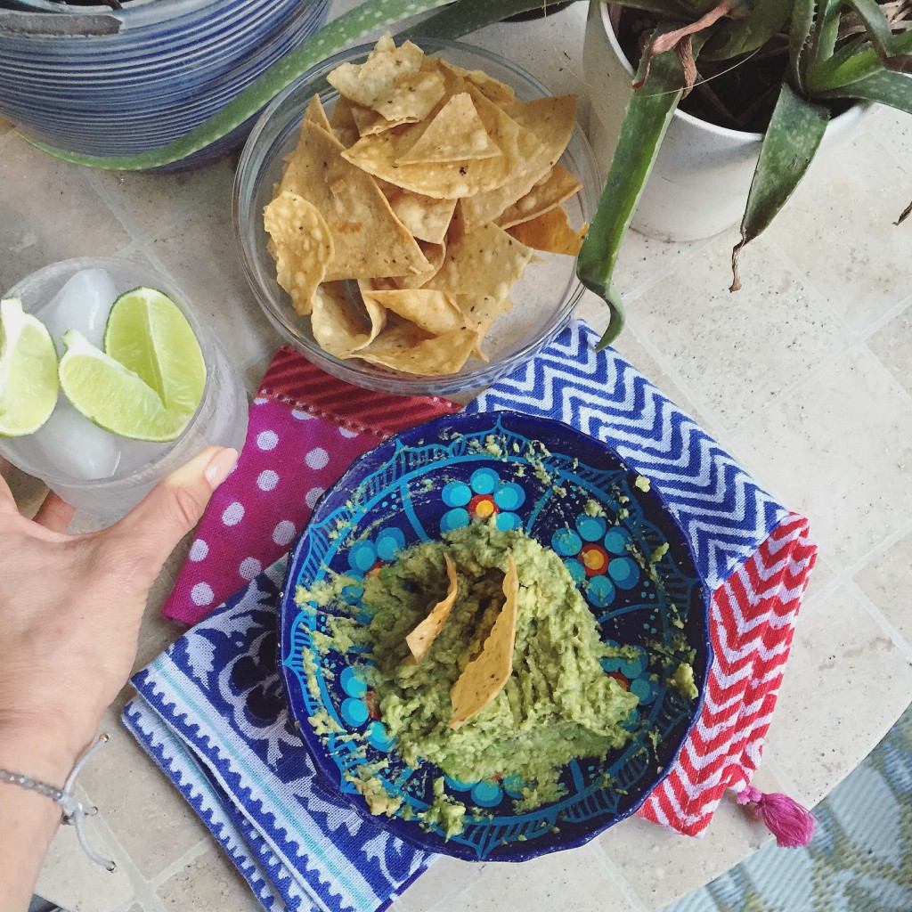 chips and guacamole, itsy bitsy indulgences 