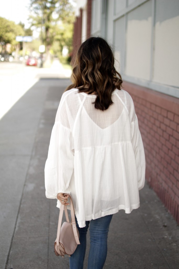 white blouse, itsy bitsy indulgences 