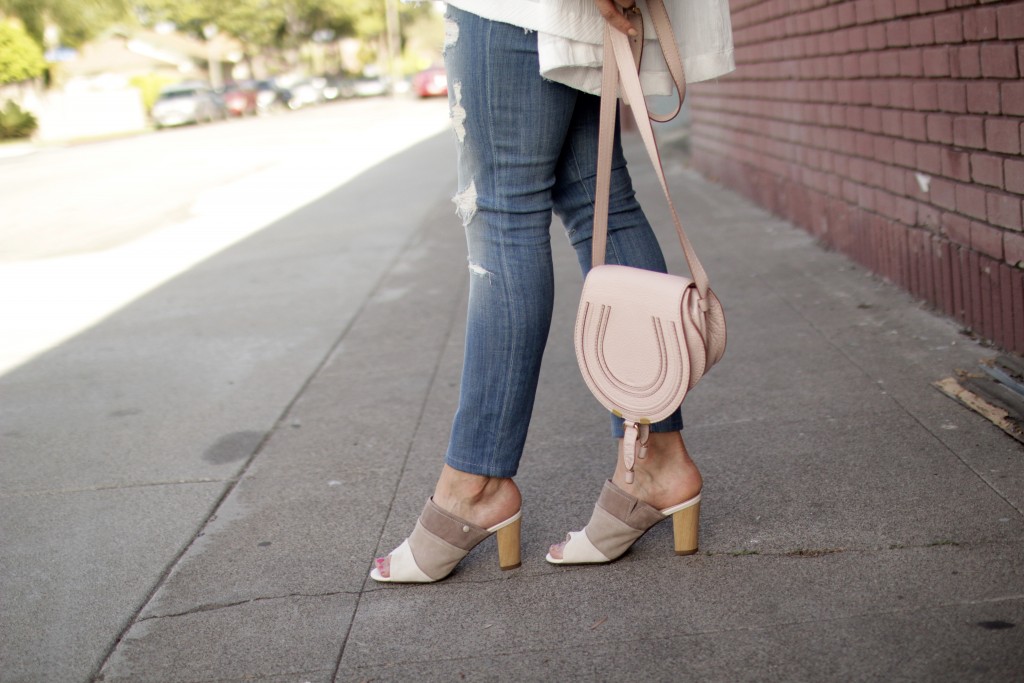 suede mules, itsy bitsy indulgences 